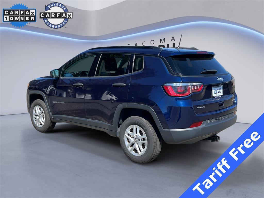 used 2018 Jeep Compass car, priced at $13,750