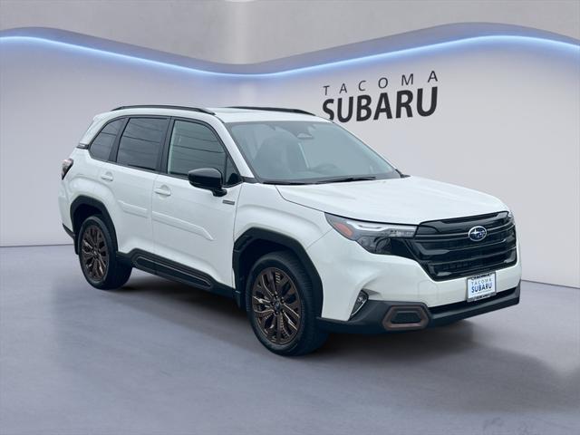 new 2025 Subaru Forester Hybrid car, priced at $41,146