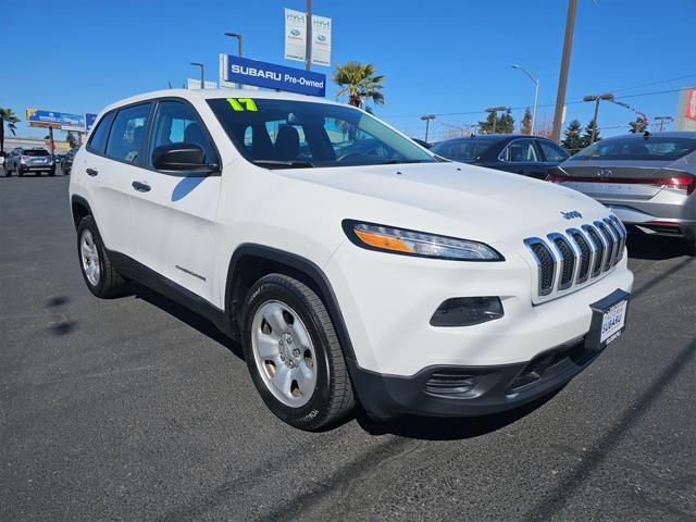 used 2017 Jeep Cherokee car, priced at $12,450