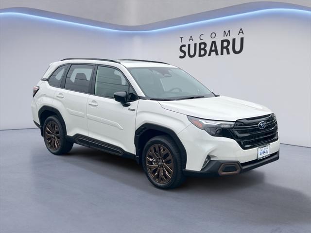 new 2025 Subaru Forester Hybrid car, priced at $41,146