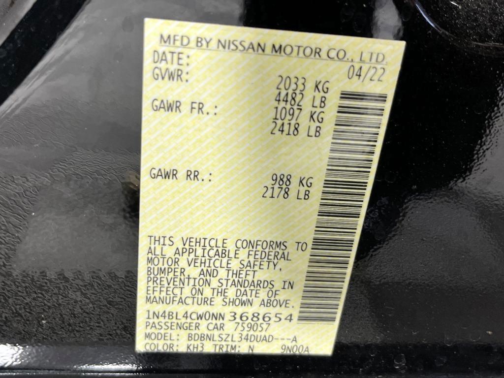 used 2022 Nissan Altima car