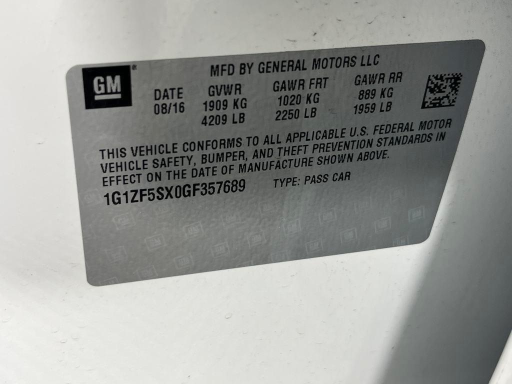used 2016 Chevrolet Malibu car
