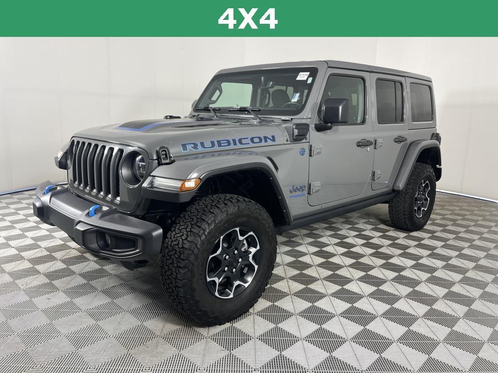 used 2022 Jeep Wrangler Unlimited 4xe car, priced at $37,991
