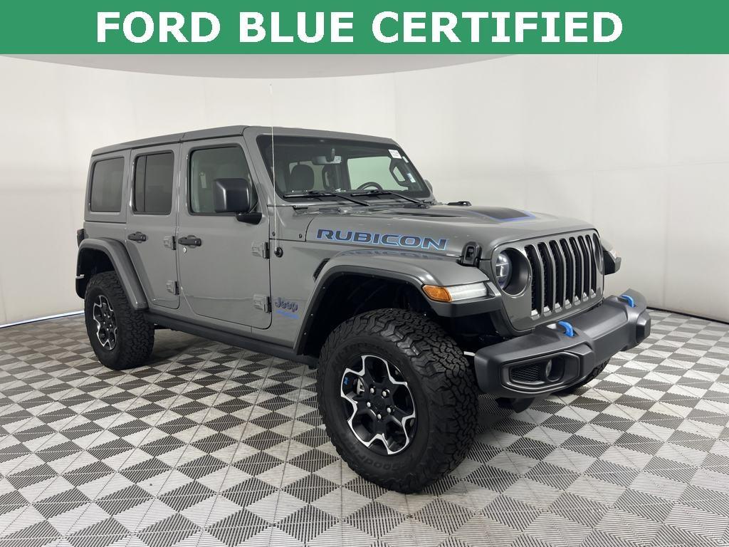 used 2022 Jeep Wrangler Unlimited 4xe car, priced at $37,991
