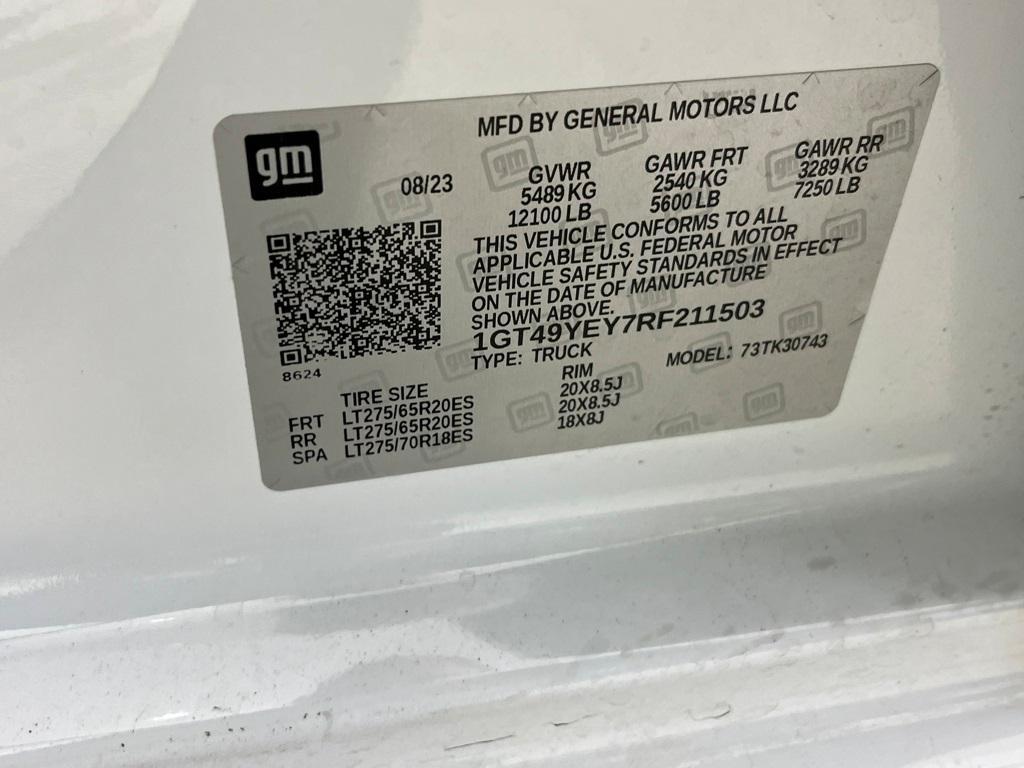 used 2024 GMC Sierra 3500 car, priced at $82,791