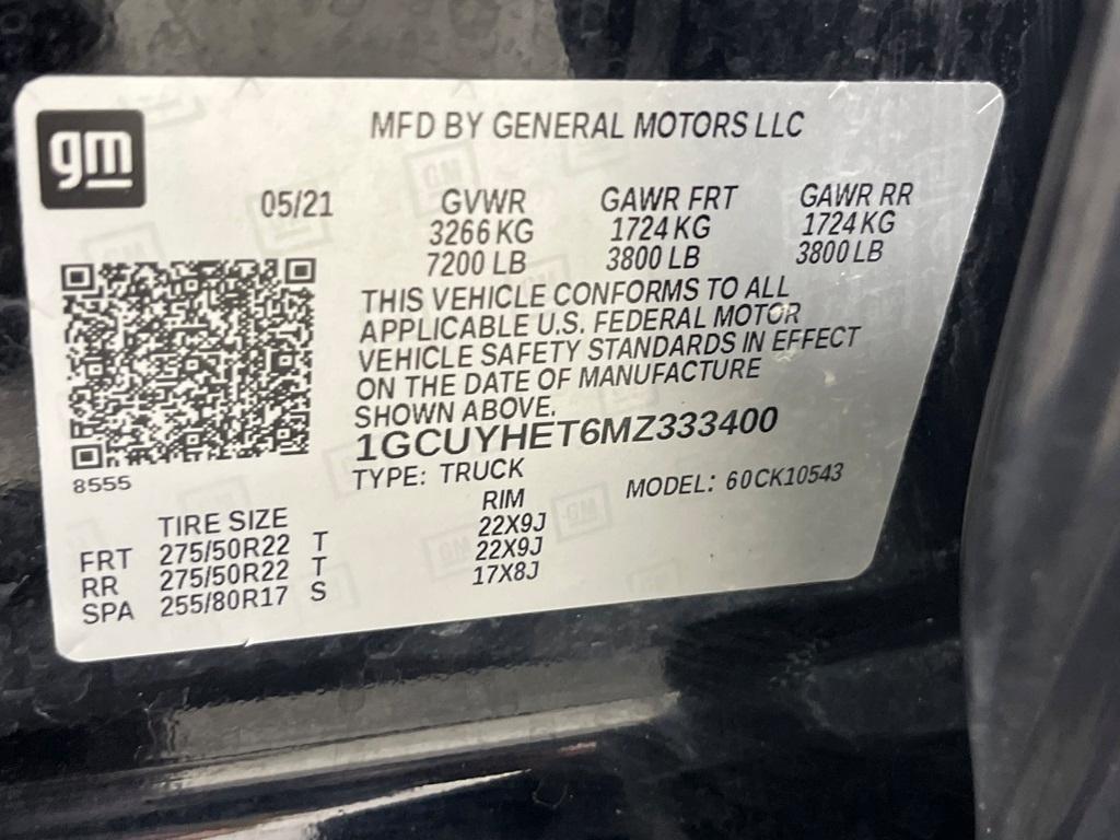 used 2021 Chevrolet Silverado 1500 car, priced at $37,991