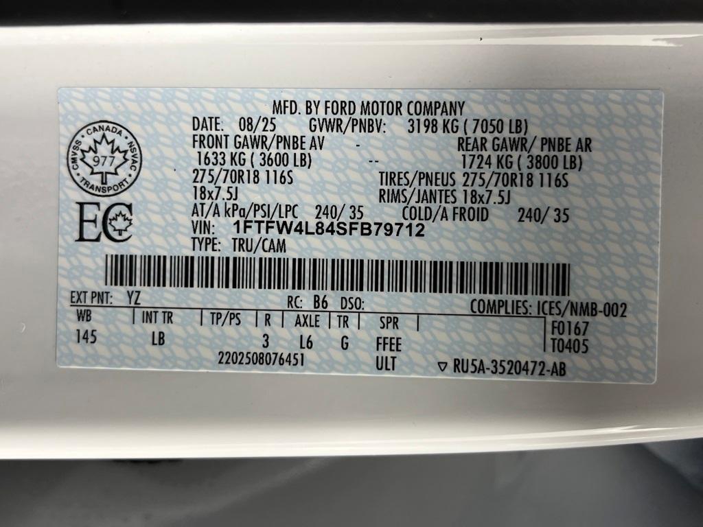 used 2025 Ford F-150 car