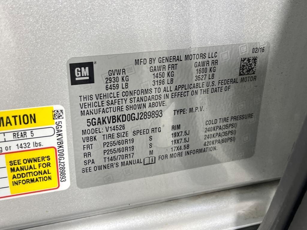 used 2016 Buick Enclave car
