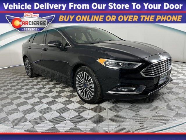 used 2018 Ford Fusion car, priced at $17,991