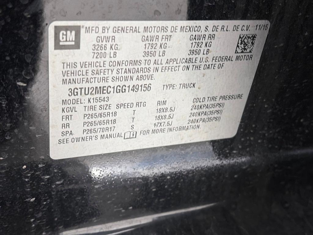 used 2016 GMC Sierra 1500 car