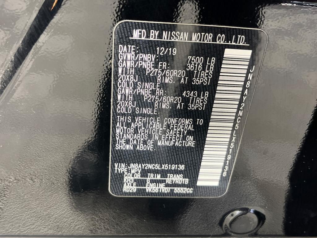 used 2020 Nissan Armada car, priced at $22,991