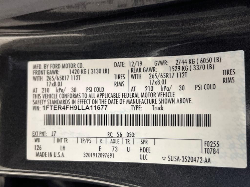 used 2020 Ford Ranger car, priced at $25,991