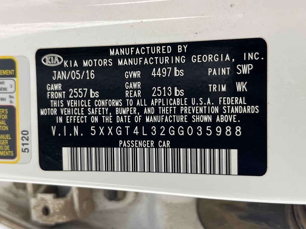 used 2016 Kia Optima car, priced at $9,991