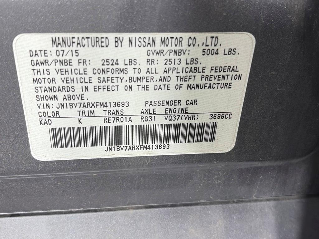 used 2015 INFINITI Q50 car