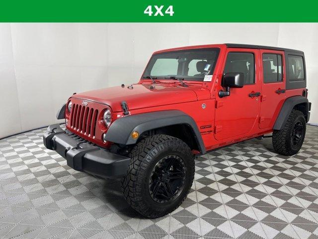 used 2018 Jeep Wrangler JK Unlimited car, priced at $24,397