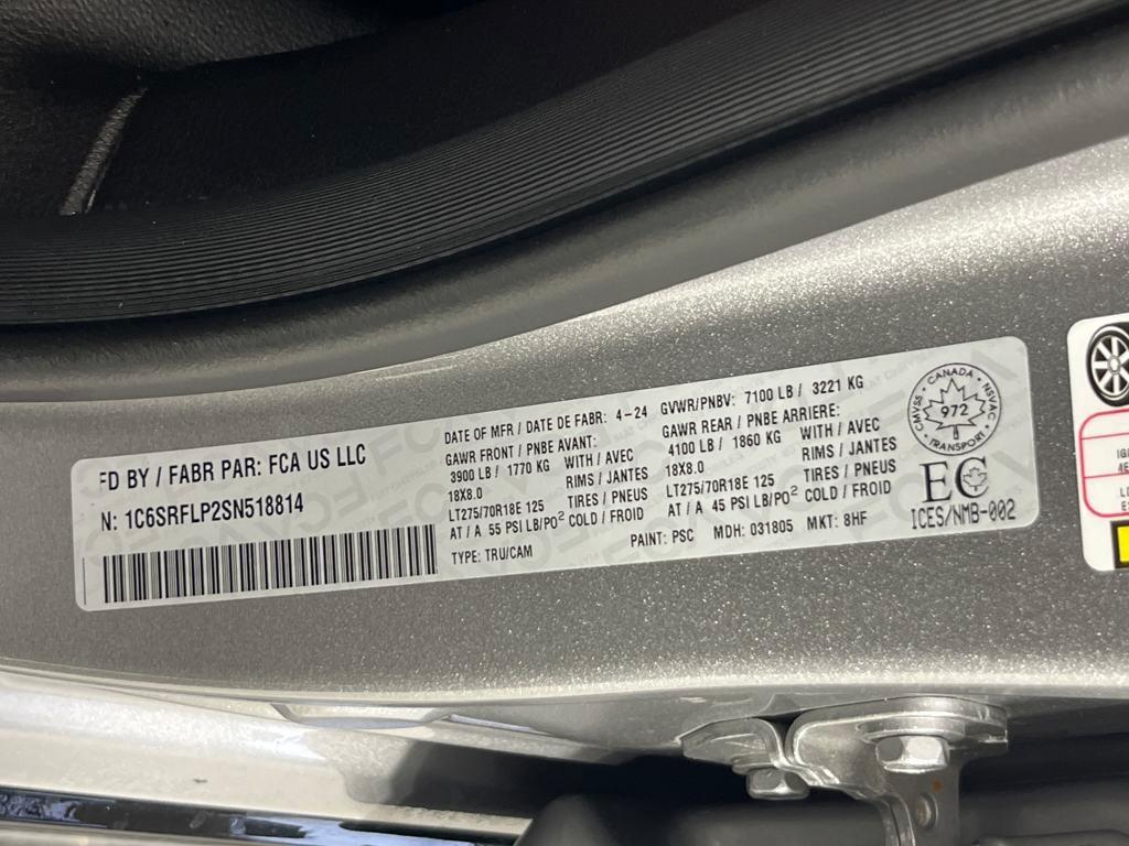 used 2025 Ram 1500 car, priced at $45,992