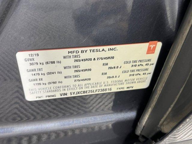 used 2020 Tesla Model X car, priced at $35,815