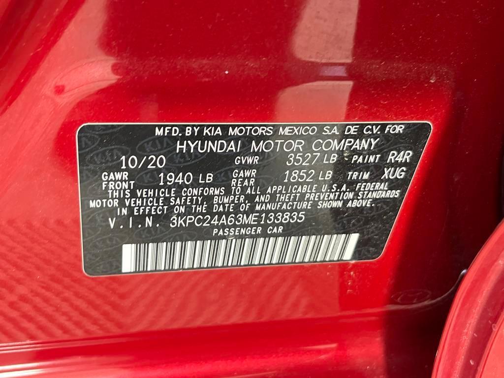 used 2021 Hyundai Accent car, priced at $16,291