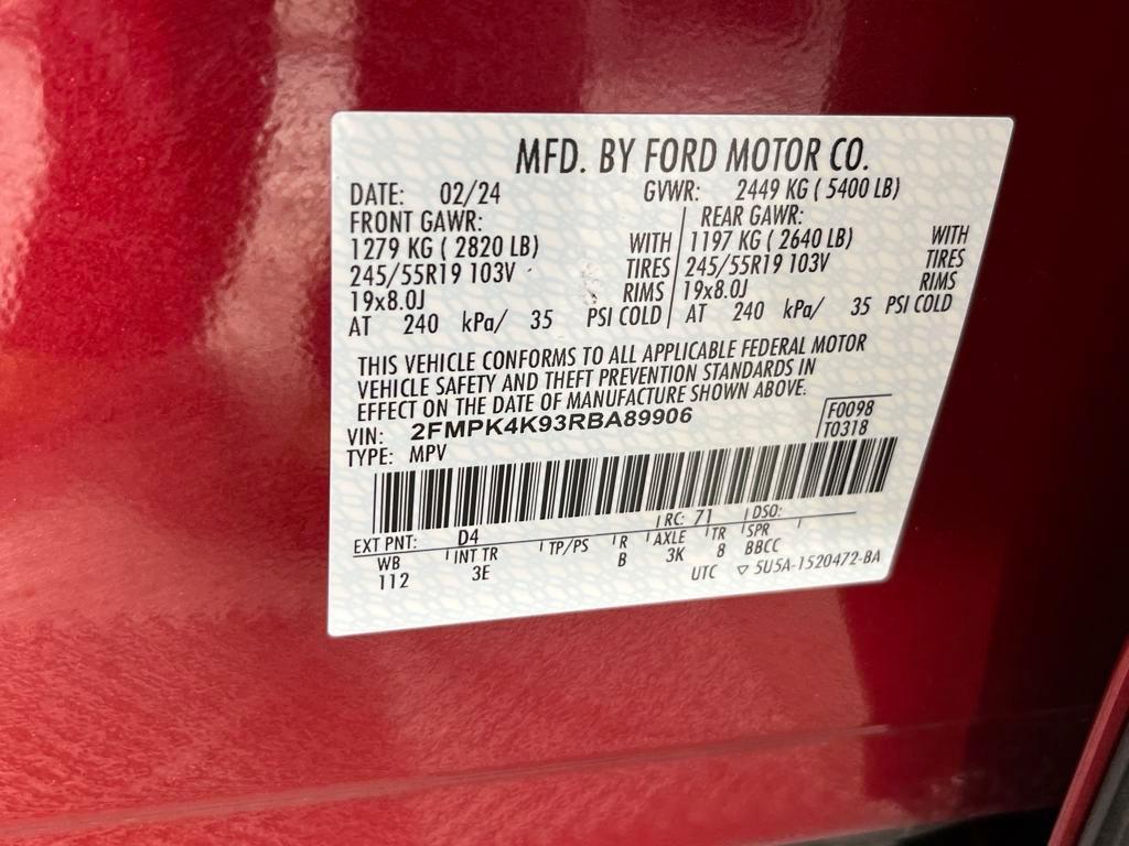 used 2024 Ford Edge car, priced at $31,991