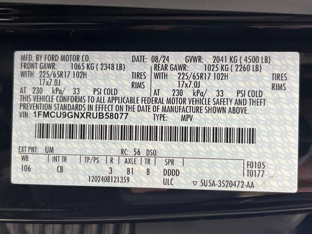 used 2024 Ford Escape car