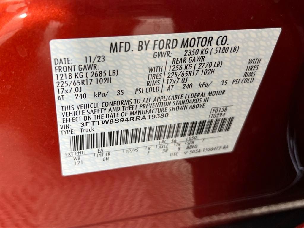 used 2024 Ford Maverick car, priced at $38,991