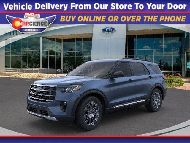 new 2025 Ford Explorer car, priced at $48,700