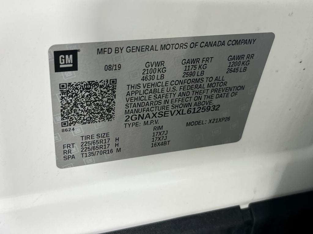 used 2020 Chevrolet Equinox car, priced at $14,997