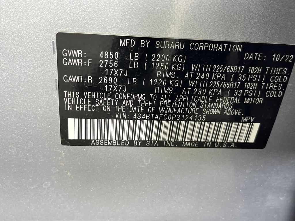 used 2023 Subaru Outback car, priced at $27,991