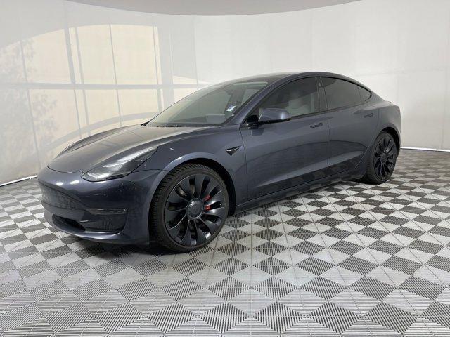 used 2023 Tesla Model 3 car, priced at $35,691