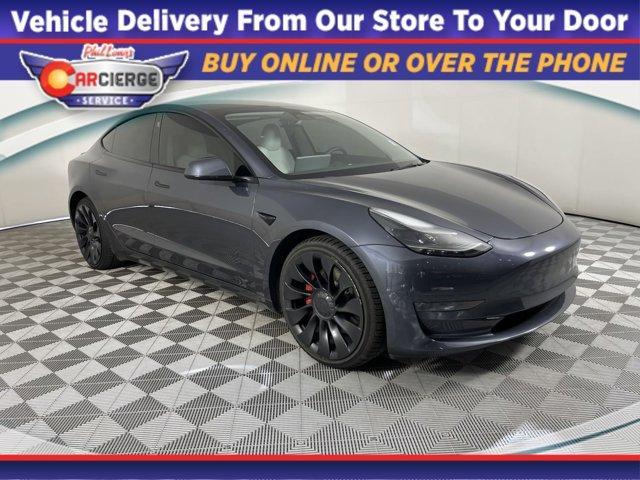 used 2023 Tesla Model 3 car, priced at $35,691