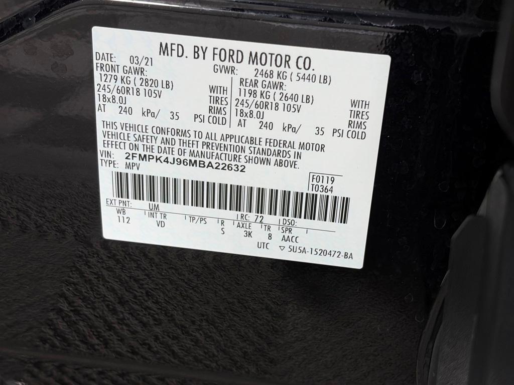 used 2021 Ford Edge car, priced at $20,987