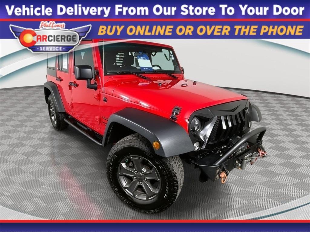 used 2017 Jeep Wrangler Unlimited car, priced at $18,991