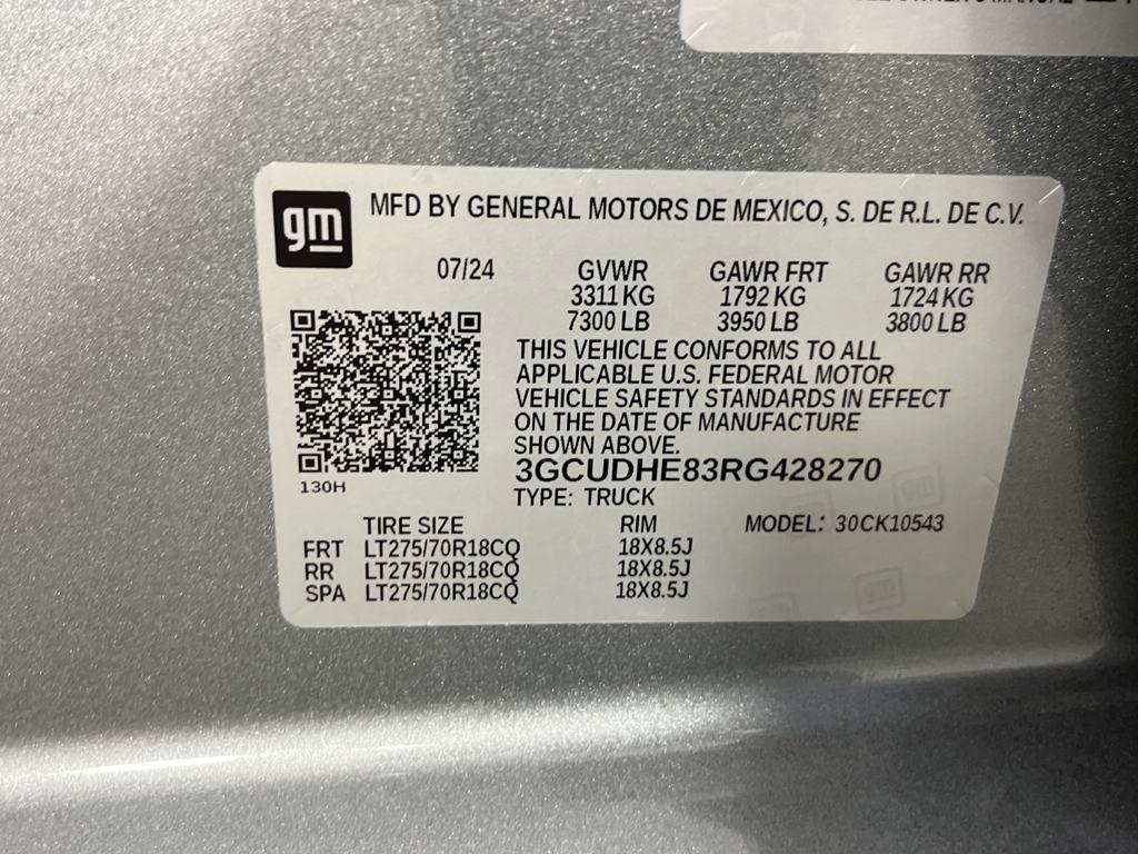 used 2024 Chevrolet Silverado 1500 car, priced at $63,991