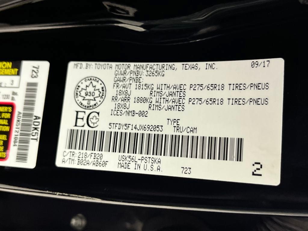used 2018 Toyota Tundra car, priced at $39,791