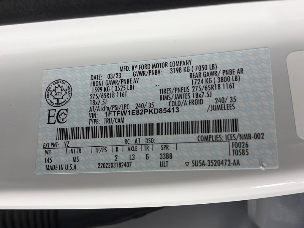 used 2023 Ford F-150 car, priced at $44,979