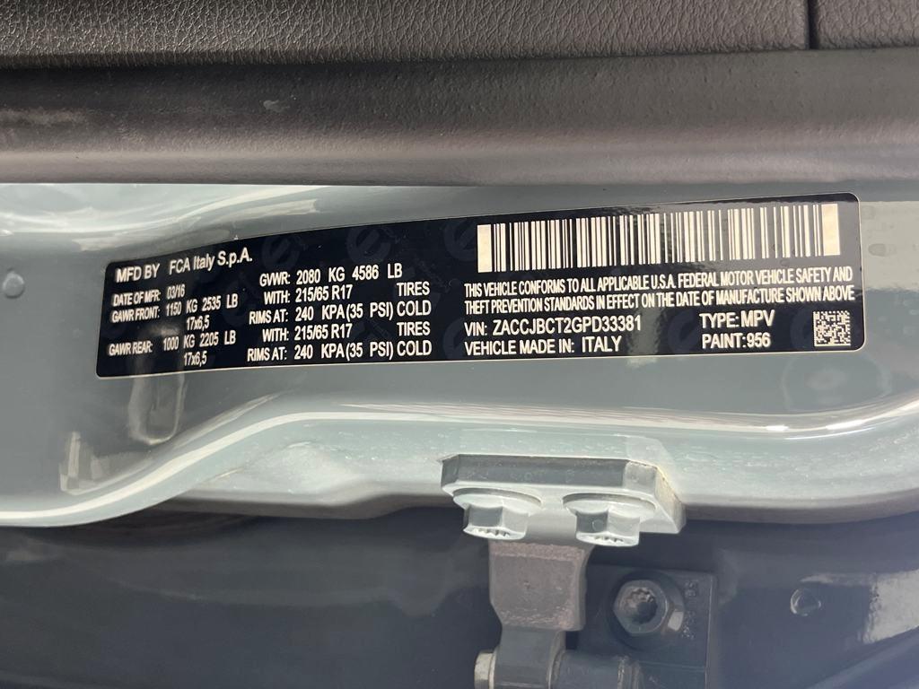 used 2016 Jeep Renegade car