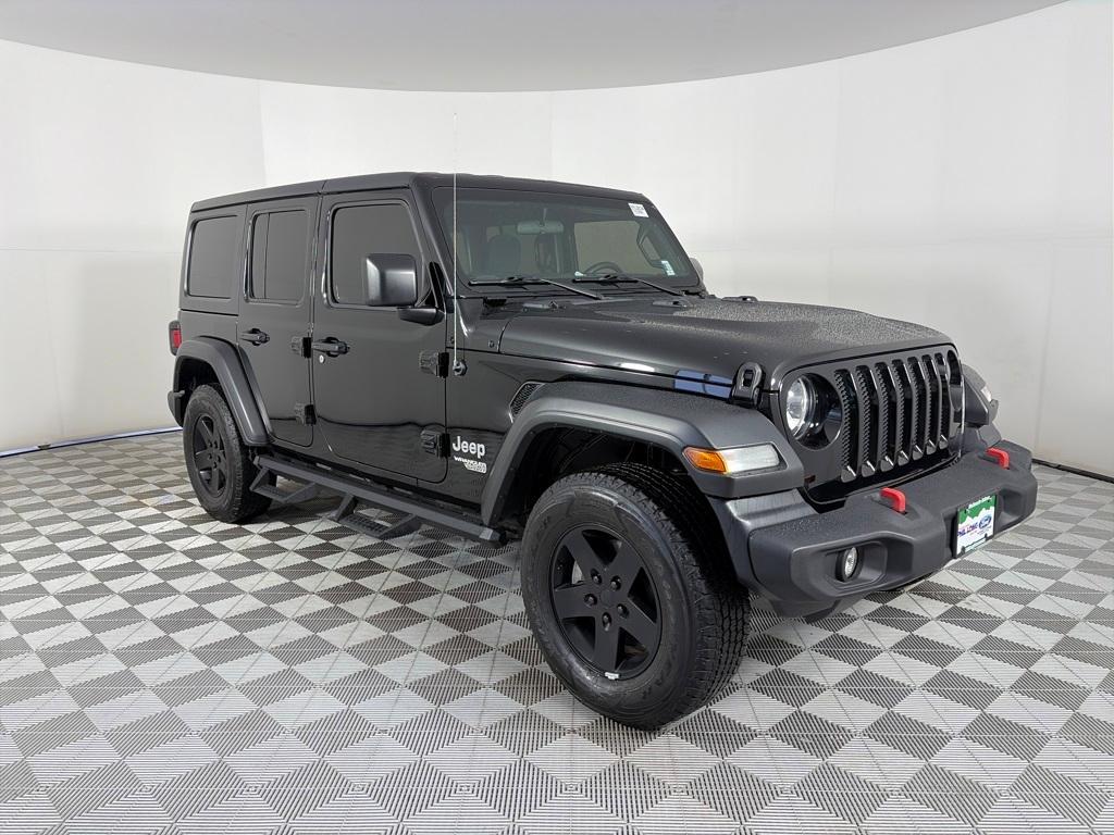 used 2020 Jeep Wrangler Unlimited car, priced at $24,991