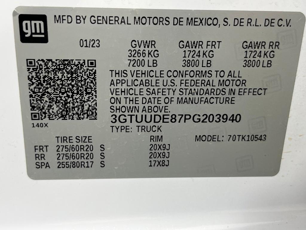 used 2023 GMC Sierra 1500 car, priced at $47,693