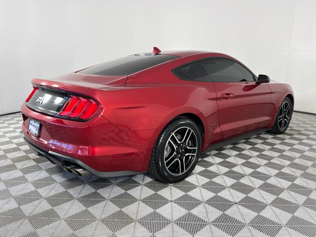 used 2021 Ford Mustang car, priced at $24,291