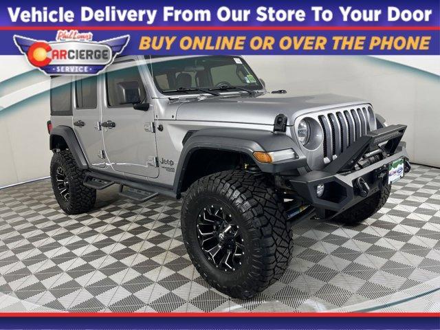 used 2018 Jeep Wrangler Unlimited car, priced at $26,991