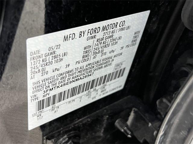 used 2022 Ford Mustang Mach-E car