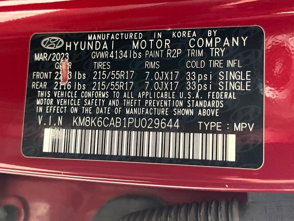 used 2023 Hyundai Kona car, priced at $18,738