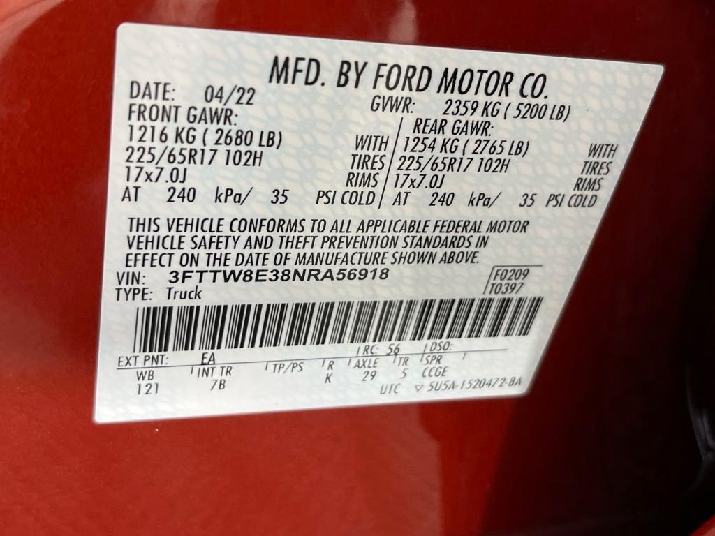 used 2022 Ford Maverick car, priced at $28,991