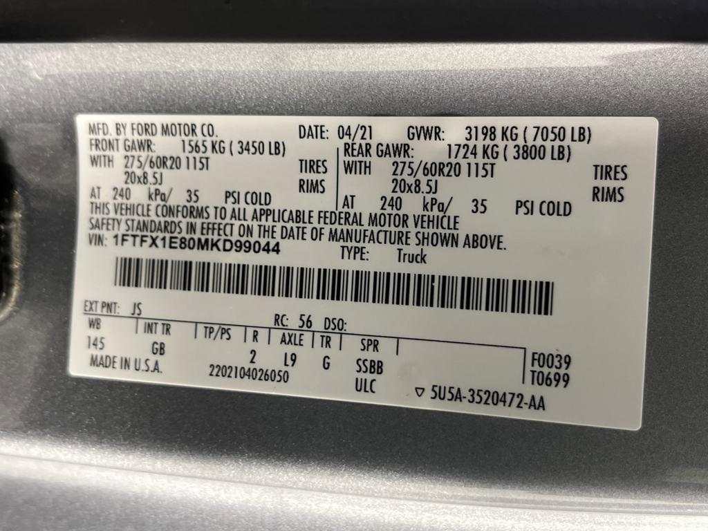 used 2021 Ford F-150 car, priced at $29,993