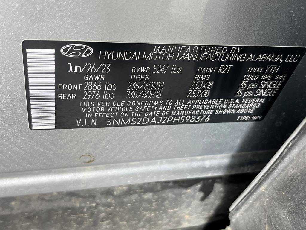 used 2023 Hyundai Santa Fe car, priced at $24,991