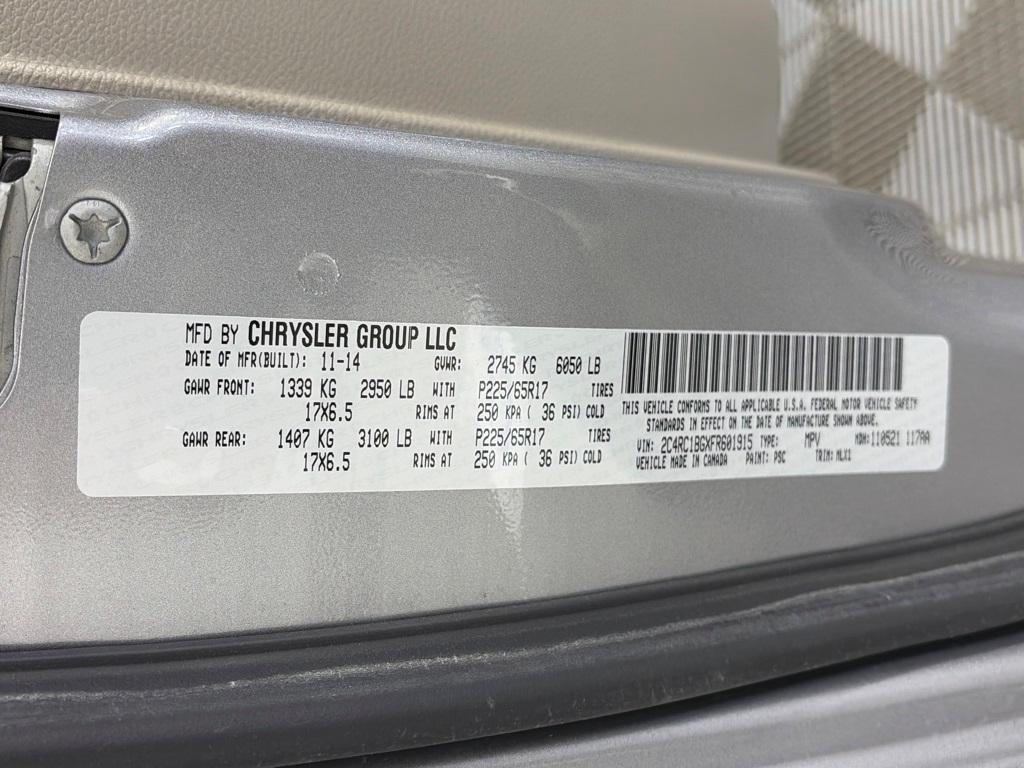 used 2015 Chrysler Town & Country car, priced at $11,992