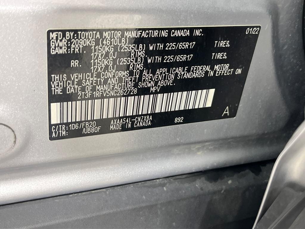 used 2022 Toyota RAV4 car, priced at $26,791