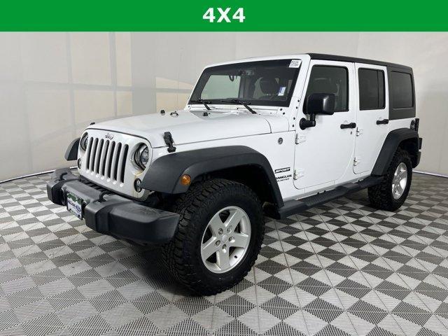 used 2017 Jeep Wrangler Unlimited car, priced at $21,992