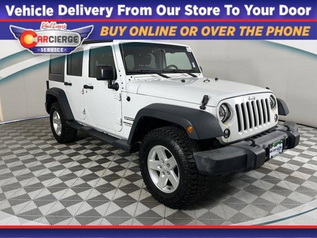 used 2017 Jeep Wrangler Unlimited car, priced at $22,691