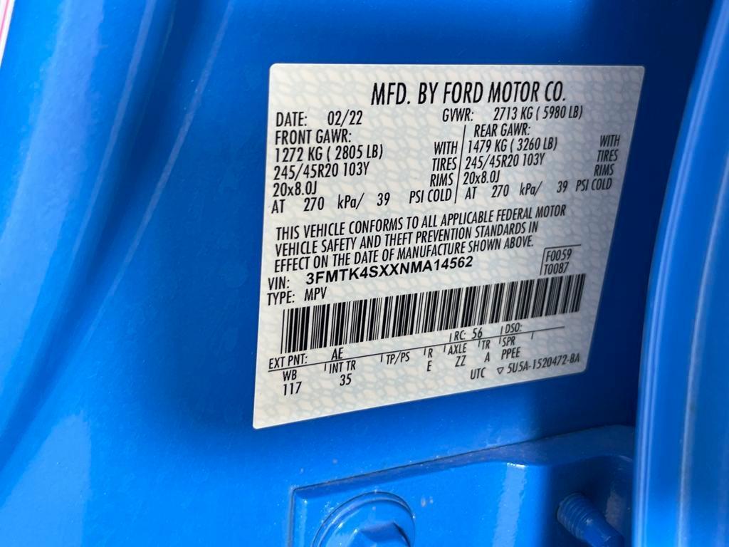 used 2022 Ford Mustang Mach-E car, priced at $32,991